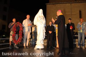 Macchina di Santa Rosa - La benedizione dela statua