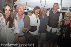 Viterbo - Santa Rosa - Gloria - Prova luci sotto la pioggia