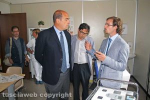 Soriano nel Cimino - ZIngaretti all'inaugurazione casa della salute
