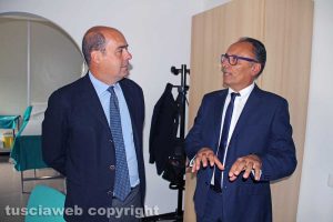 Soriano nel Cimino - Zingaretti alla presentazione della casa della salute