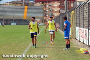 Viterbese - Sport - Calcio - Al centro Ferdinando Sforzini