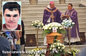 Civita Castellana - I funerali di Manuel Marini