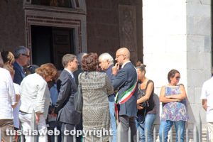Civita Castellana - I funerali di Manuel Marini - Mazzoli, Piermatti e Angelelli