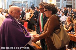 Carbognano - I funerali di Anna Maria Masciolini e Luca Grondona - Le autorità