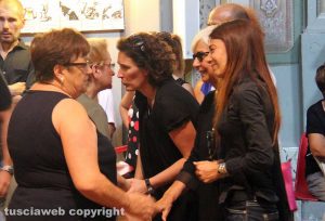Carbognano - I funerali di Anna Maria Masciolini e Luca Grondona - Le figlie