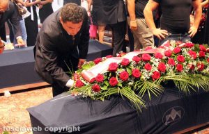 Carbognano - I funerali di Anna Maria Masciolini e Luca Grondona