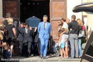 Carbognano - I funerali di Anna Maria Masciolini e Luca Grondona
