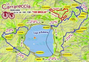 Tutti i percorsi della Carrareccia