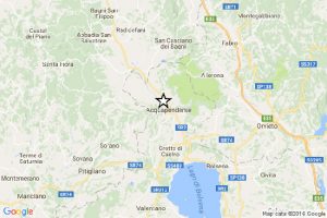 Lieve scossa di terremoto ad Acquapendente