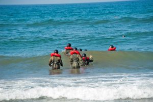 Esercitazione in mare