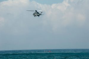 Esercitazione in mare