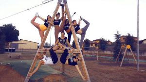 Gli allievi di pole dance Gloria Camponi