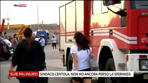 Palinuro - Le ricerche - Servizio di Sky