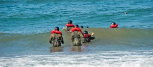 Esercitazione in mare