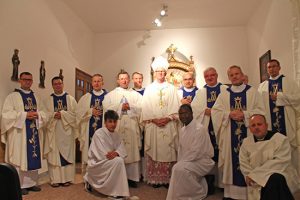 Castel Sant'Elia - Celebrazioni per 25 ° anniversario di sacerdozio del vescovo Dąbrowski
