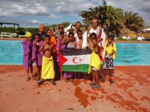 Bambini provenienti dal Saharawi ospiti a Tarquinia