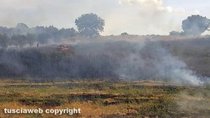 Civitella Cesi - Incendio