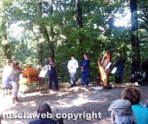 Concerto del mattino alla riserva naturale del lago di Vico