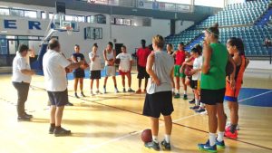 Sport - Basket - La Defensor durante gli allenamenti