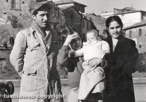 Viterbo - Anni '50 - Come eravamo - La famiglia Scorsi