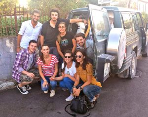 I ragazzi del Leo club di Viterbo