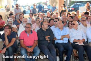 Montalto di Castro - L'incontro con Stefano Parisi - I politici del centrodestra viterbese