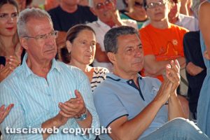 Montalto di Castro - L'incontro con Stefano Parisi - A destra Giulio Marini