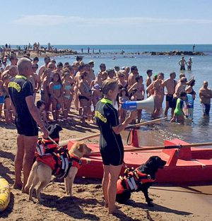 Santa Severa - Prima tappa del “Tour della sicurezza in mare” di Federbalneari litorale nord