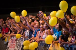 Il pubblico al Vulci music fest