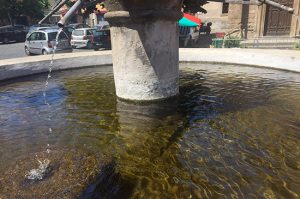 Viterbo - La fontana di piazza San Faustino