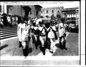 Assassinio Ponte di Cetti - Viterbo - I funerali di Cuzzoli e Cortellessa