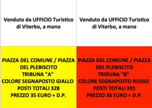 Santa Rosa - Tribune - Dove acquistare i biglietti - Clicca per ingrandire