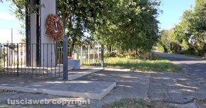 Riano - Il monumento dedicato a Giacomo Matteotti