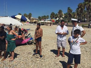 Civitavecchia - Tour della sicurezza in mare