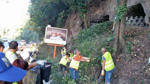 Viterbo cvica ripulisce i colombari