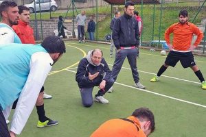 Sport - Calcio a 5 - Active network Viterbo - Gian Luca Salvicchi in mezzo ai suoi ragazzi