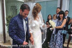 Bassano Romano - Giampaolo Torresi e Olga Zybkina sposi