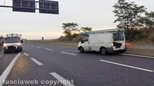L'incidente sulla Superstrada