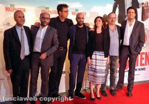 Berlino - Checco Zalone al cinema Delphi film palast