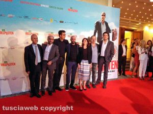 Berlino - Checco Zalone al cinema Delphi film palast