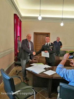 Farnese - Cittadinanza onoraria per Conte e Rajola 