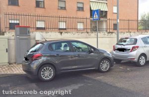 Viterbo - Parcheggio selvaggio