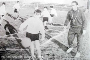 Viterbo - Marzo 1968 - Sandro Onofri allo stadio Rocchi