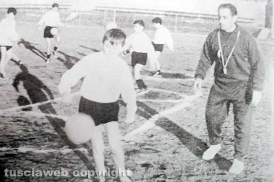 Viterbo - Marzo 1968 - Sandro Onofri allo stadio Rocchi