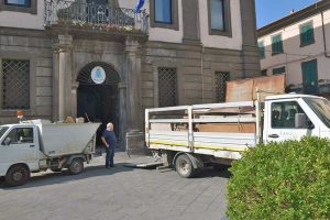Vetralla - La pulizia straordinaria dei seminterrati comunali