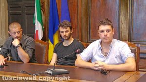 Antonello Budano, Riccardo Aquilanti e Federico Meli
