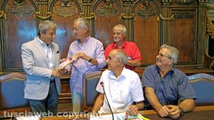 Viterbo - Meeting Fiat 500 - La conferenza in comune