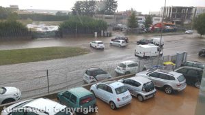 Maltempo - Viterbo - Il Poggino allagato