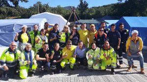 Una delegazione vignanellese in visita a Saletta