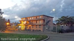 La caserma dei carabinieri di Capodimonte